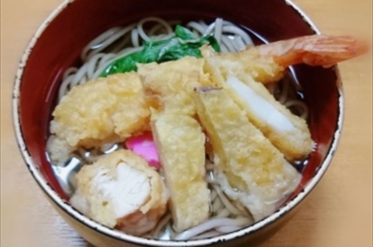 天ぷらの蕎麦