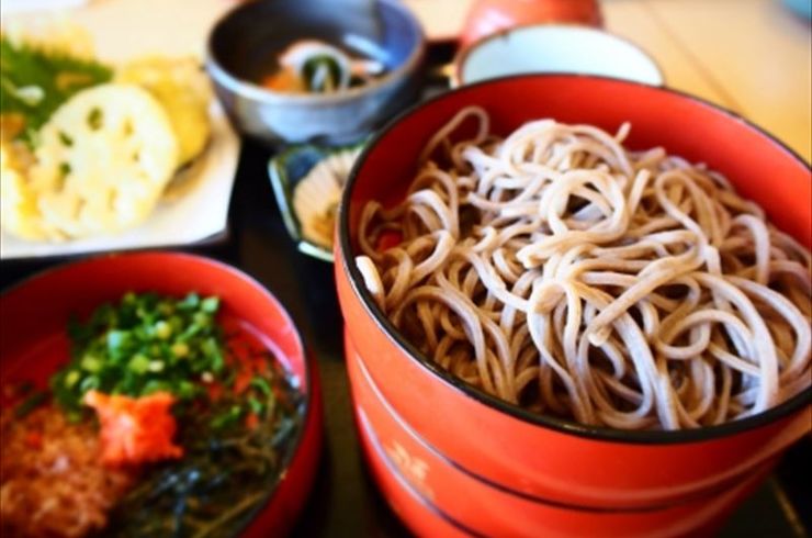 蕎麦のセット